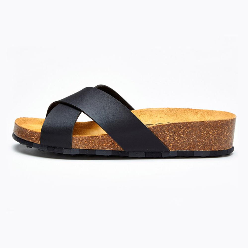 Sandalia con plataforma Ccilu para Dama - Negro