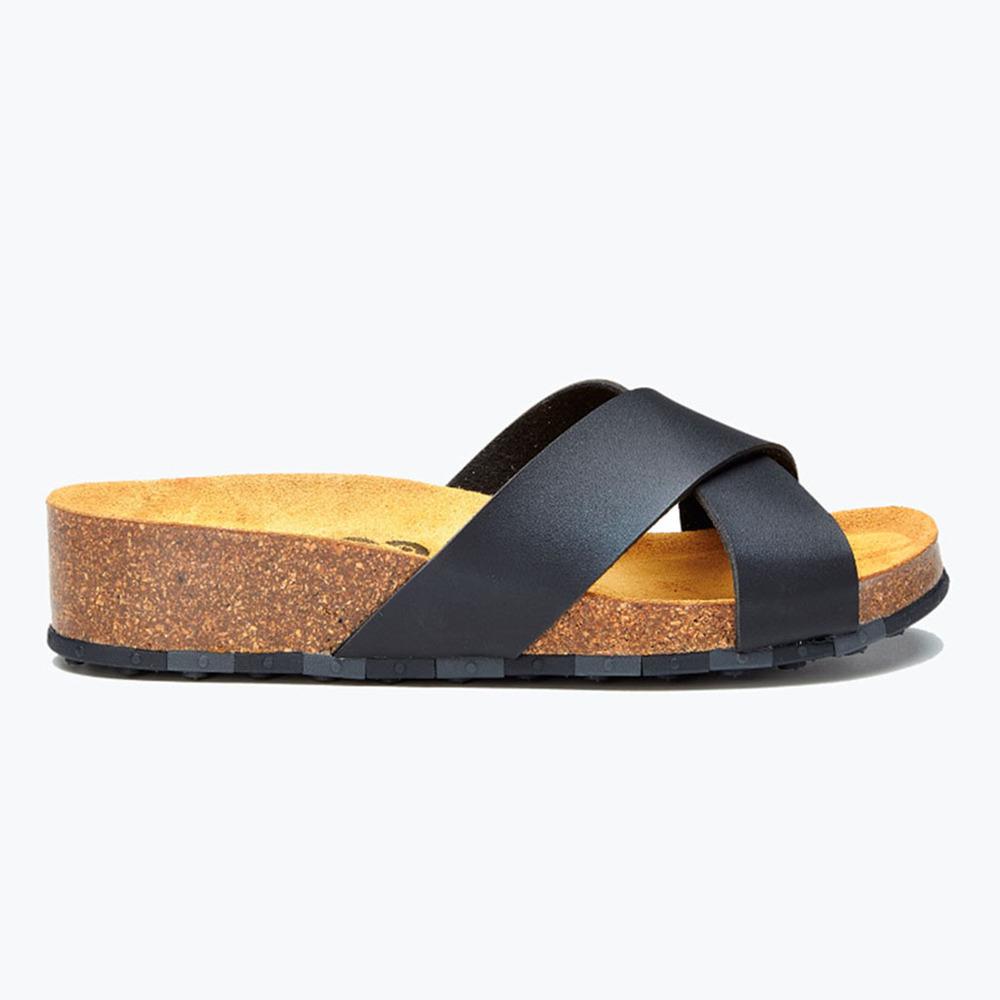 Sandalia con plataforma Ccilu para Dama - Negro