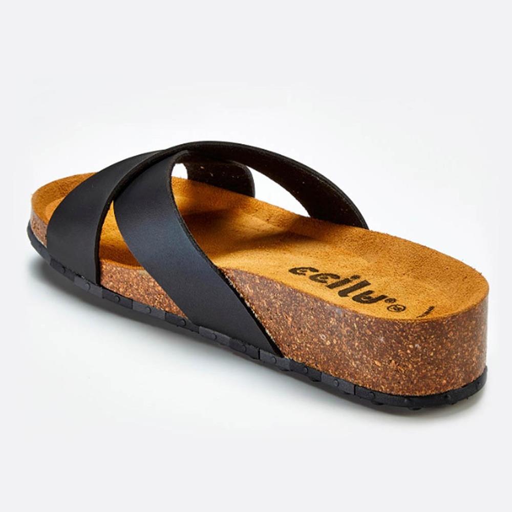 Sandalia con plataforma Ccilu para Dama - Negro