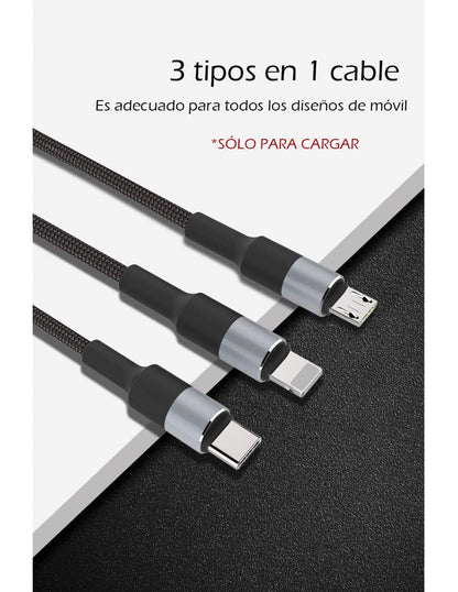 Cable USB 3 en 1 YID-CA20