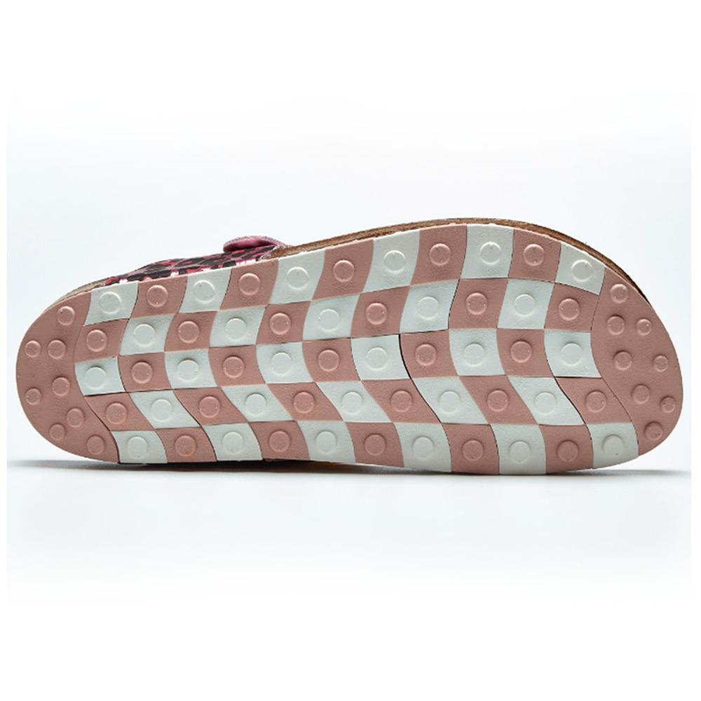 Sandalia Flat Ccilu para Dama - Animal Print