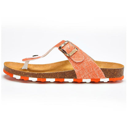 Sandalia Flat Ccilu para Dama - Naranja