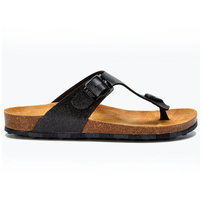 Sandalia Flat Ccilu para Dama - Negro