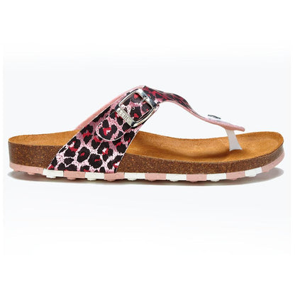 Sandalia Flat Ccilu para Dama - Animal Print