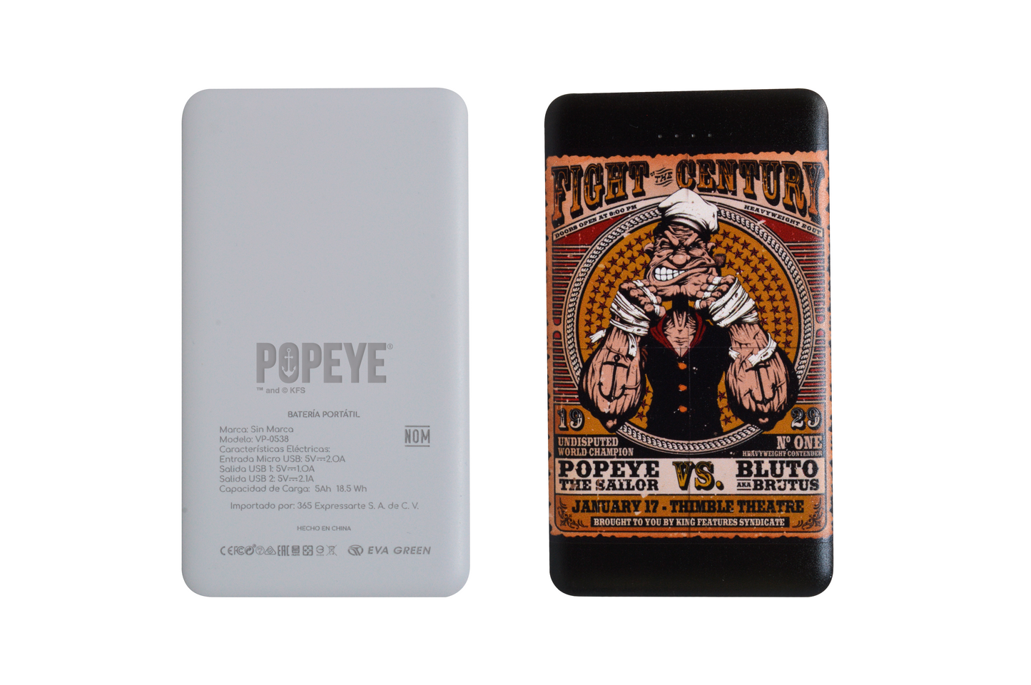 Power Bank Popeye Vintage